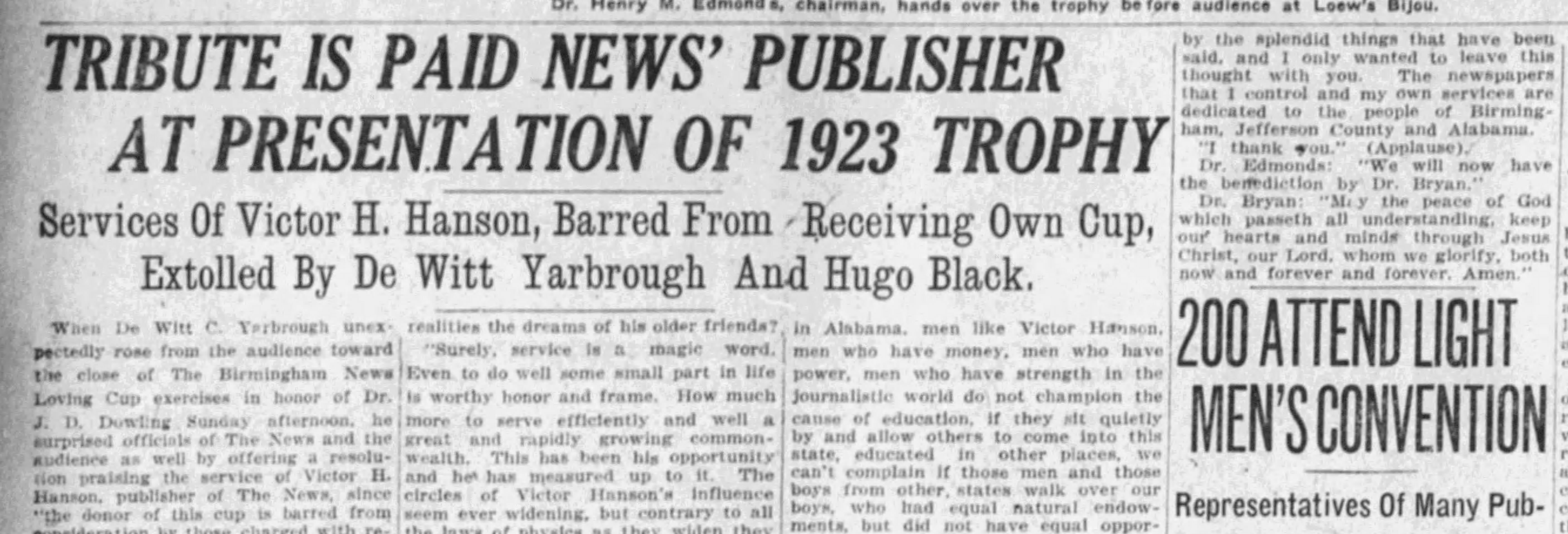 Tribute Is Paid New's Publisher